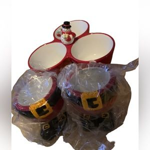 3 Connected Bowl Set